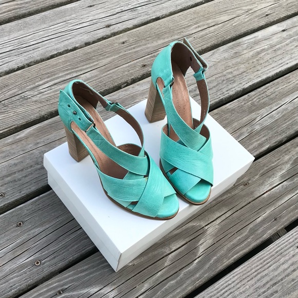 Band Over Band Heels from Schuler & Sons purchased from Anthropologie